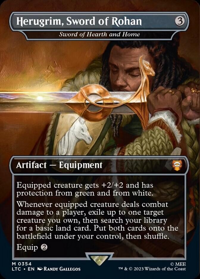 Herugrim, Sword of Rohan - Sword of Hearth and Home [The Lord of the Rings: Tales of Middle-Earth Commander] | Odin's Place