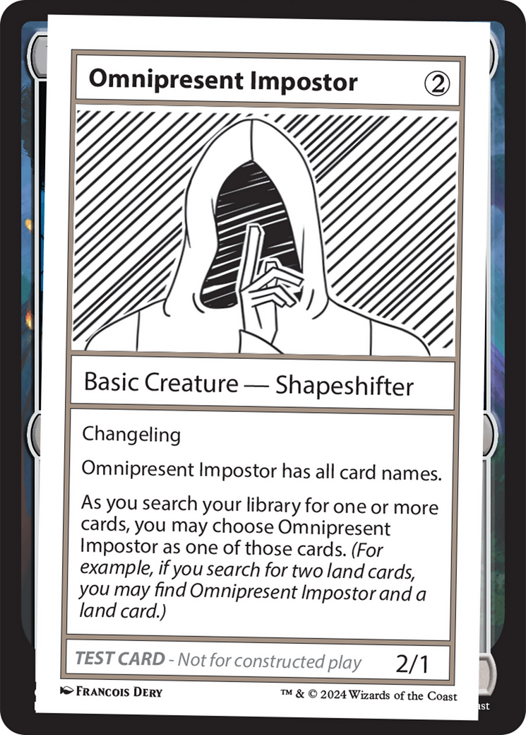 Omnipresent Impostor [Mystery Booster 2 Playtest Cards] | Odin's Place