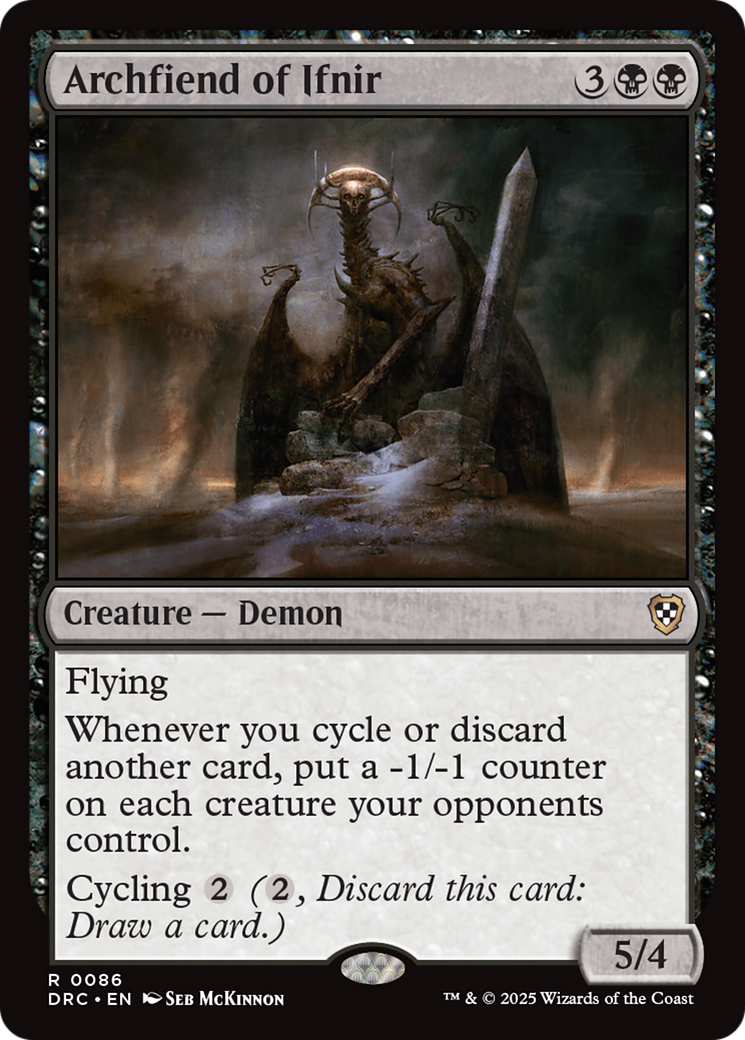 Archfiend of Ifnir [Aetherdrift Commander] | Odin's Place