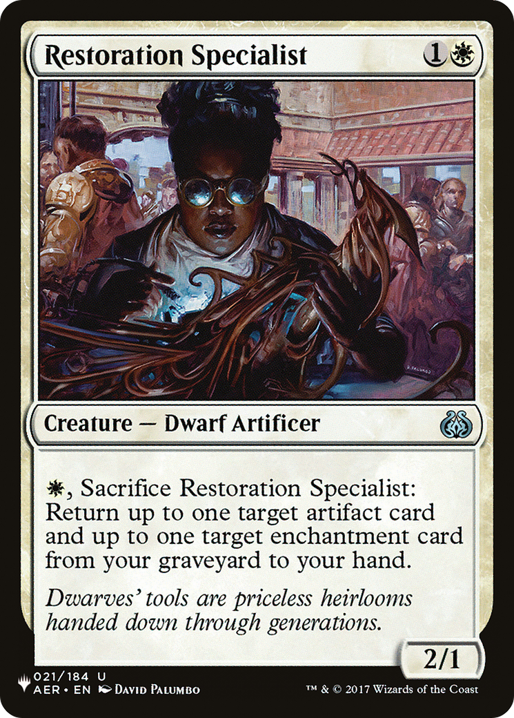 Restoration Specialist [The List] | Odin's Place
