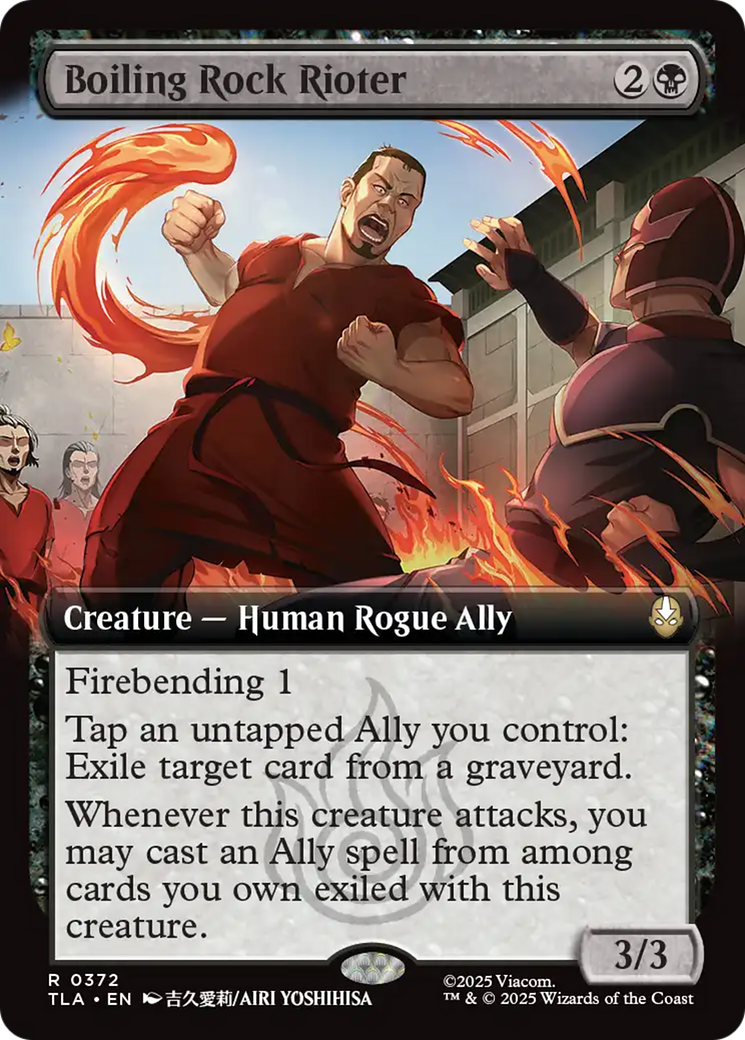Boiling Rock Rioter (Extended Art) [Avatar: The Last Airbender] | Odin's Place