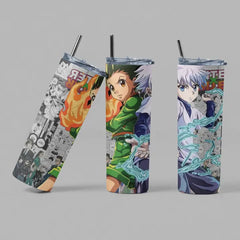 The Geek Boutique: Hunter X Hunter Anime Inspired Green Glow Tumbler | Odin's Place