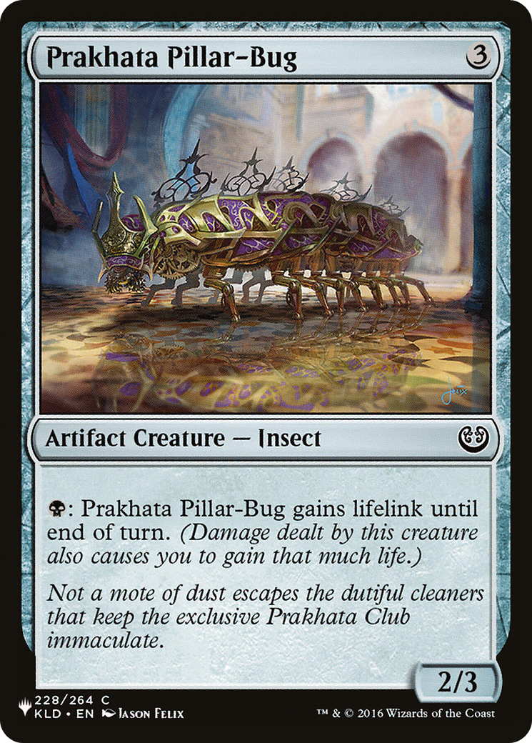 Prakhata Pillar-Bug [The List] | Odin's Place