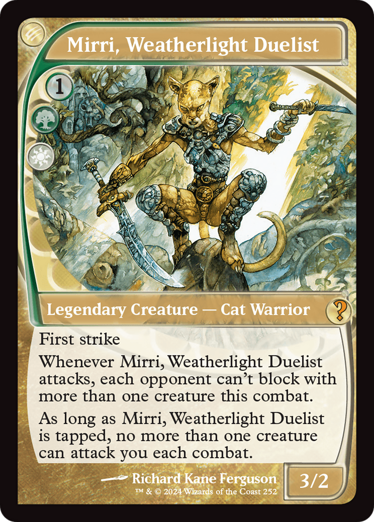Mirri, Weatherlight Duelist (Future Sight) [Mystery Booster 2] | Odin's Place