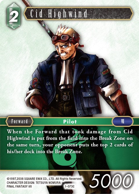 Cid Highwind [Opus I] | Odin's Place