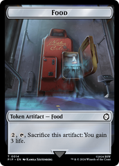Food (0014) // Soldier (0010) Double-Sided Token [Fallout Tokens] | Odin's Place