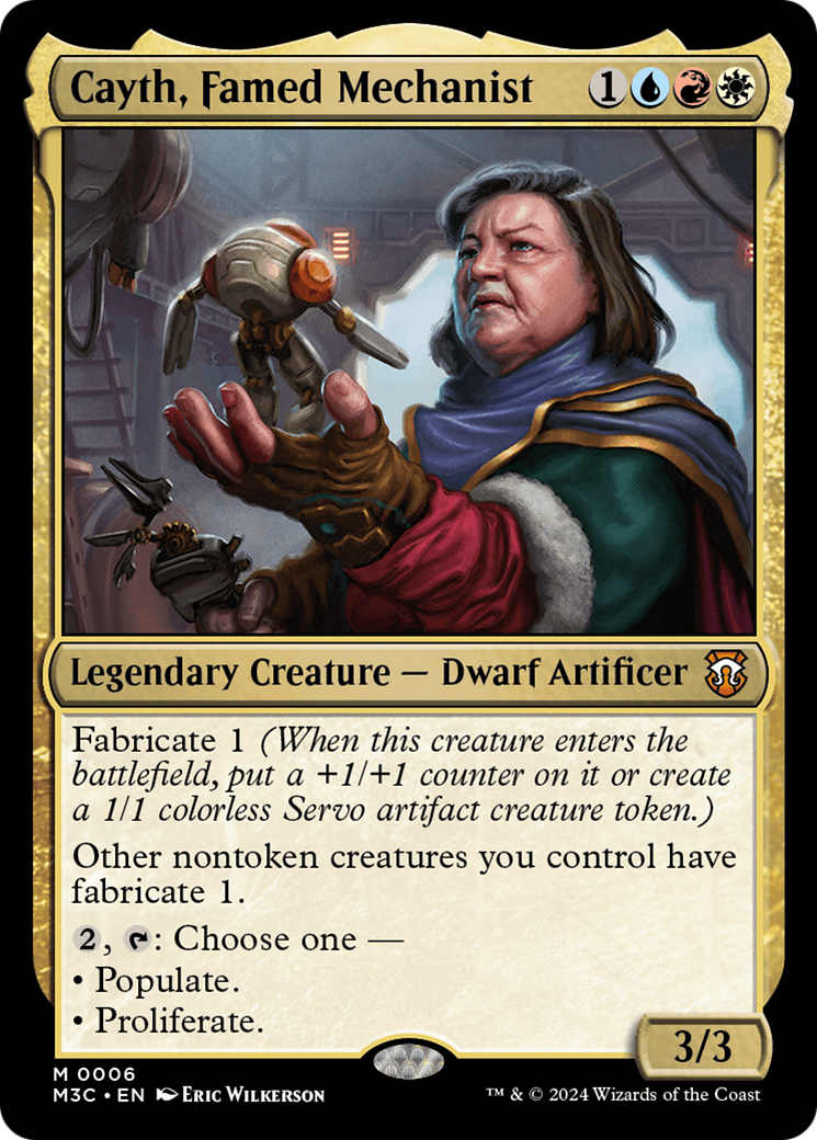 Cayth, Famed Mechanist [Modern Horizons 3 Commander] | Odin's Place