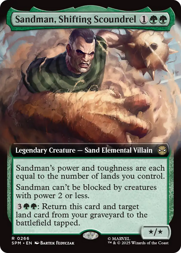 Sandman, Shifting Scoundrel (Extended Art) [Marvel's Spider-Man] | Odin's Place