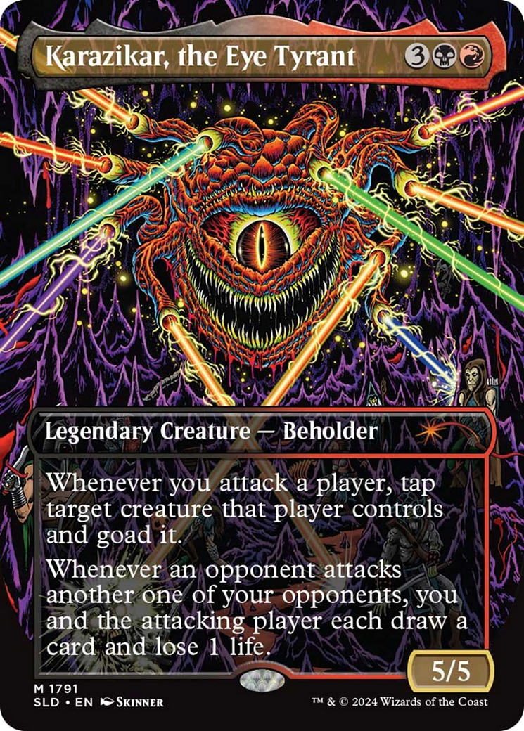 Karazikar, the Eye Tyrant (Rainbow Foil) [Secret Lair Drop Series] | Odin's Place
