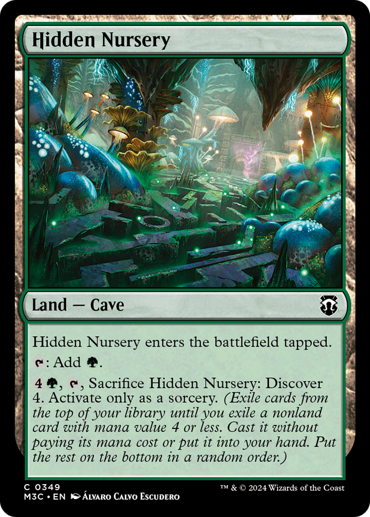 Hidden Nursery (Ripple Foil) [Modern Horizons 3 Commander] | Odin's Place