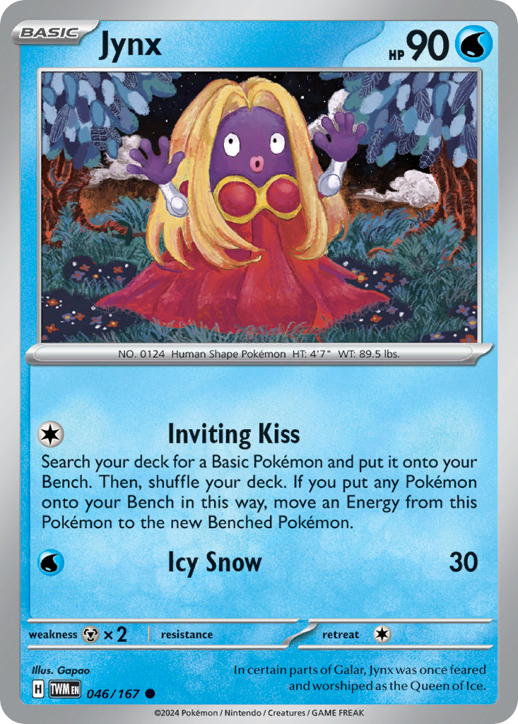 Jynx (046/167) [Scarlet & Violet: Twilight Masquerade] | Odin's Place