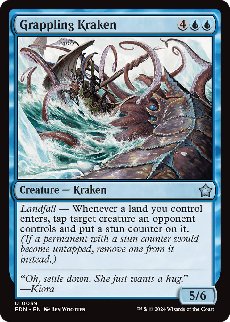 Grappling Kraken [Foundations] | Odin's Place