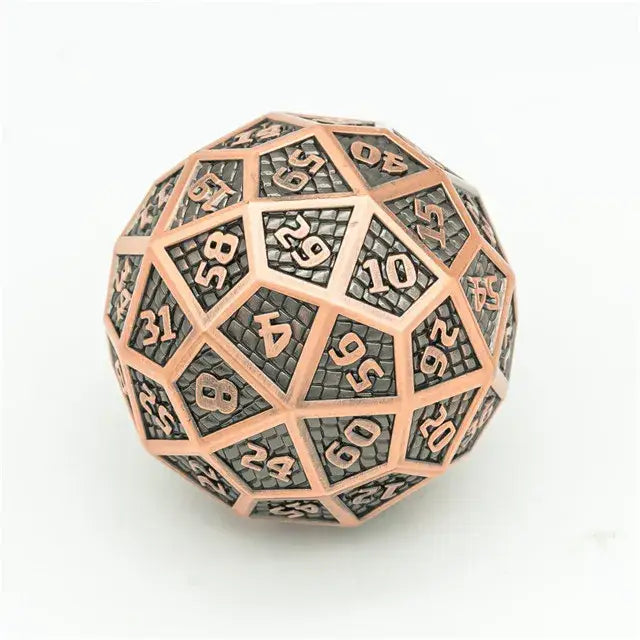 40mm Solid Metal D60 - Copper | Odin's Place