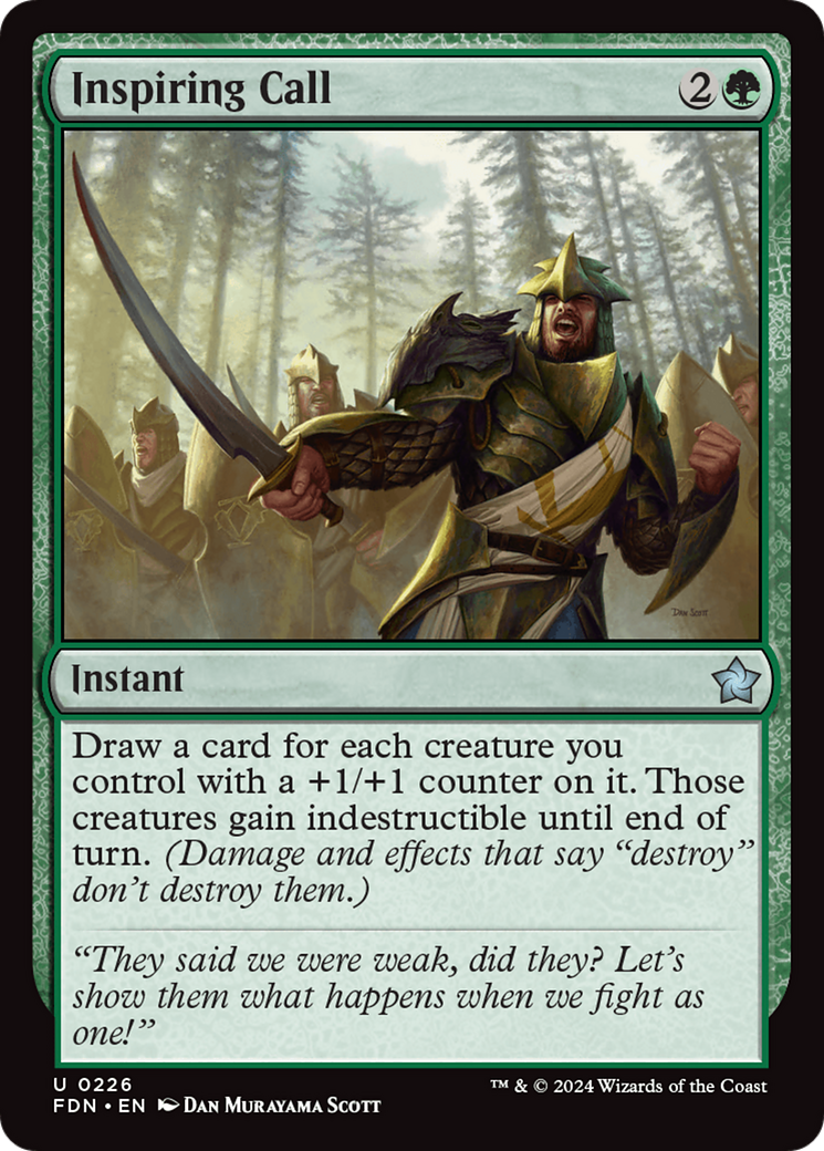Inspiring Call [Foundations] | Odin's Place