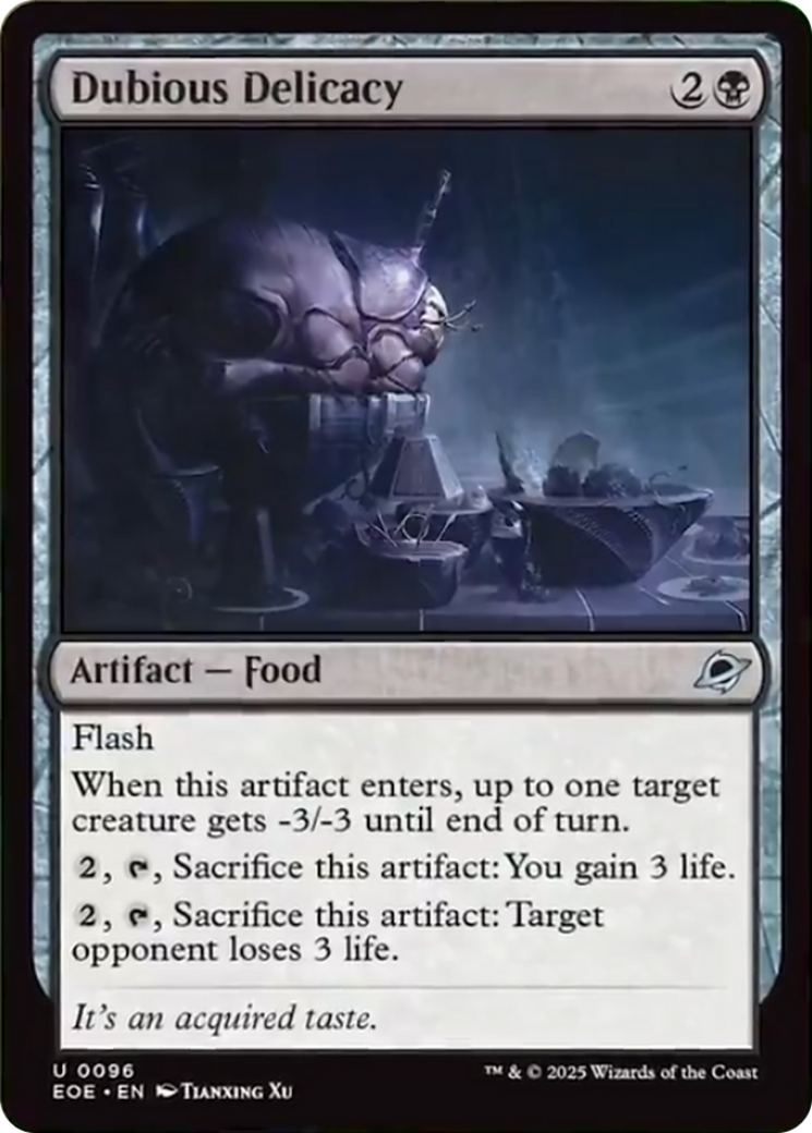Dubious Delicacy [Edge of Eternities] | Odin's Place
