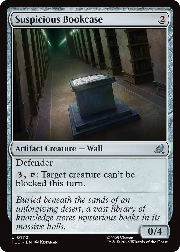 Suspicious Bookcase [Avatar: The Last Airbender: Eternal-Legal] | Odin's Place