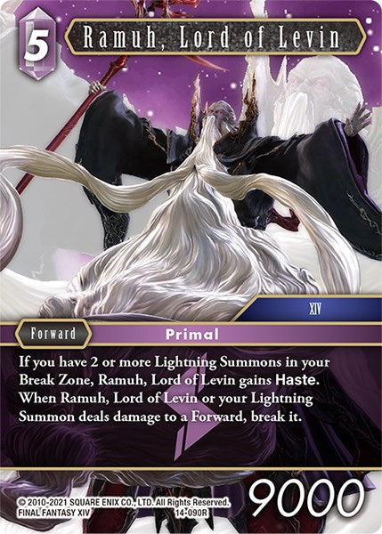 Ramuh, Lord of Levin [Opus XIV: Crystal Abyss] | Odin's Place