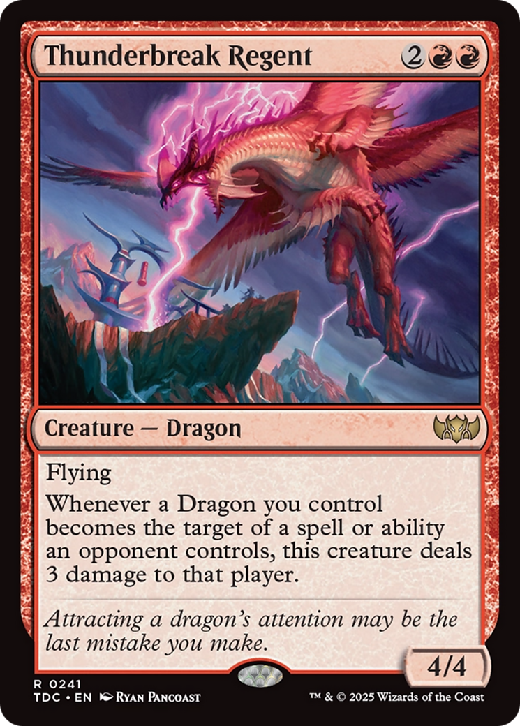 Thunderbreak Regent [Tarkir: Dragonstorm Commander] | Odin's Place