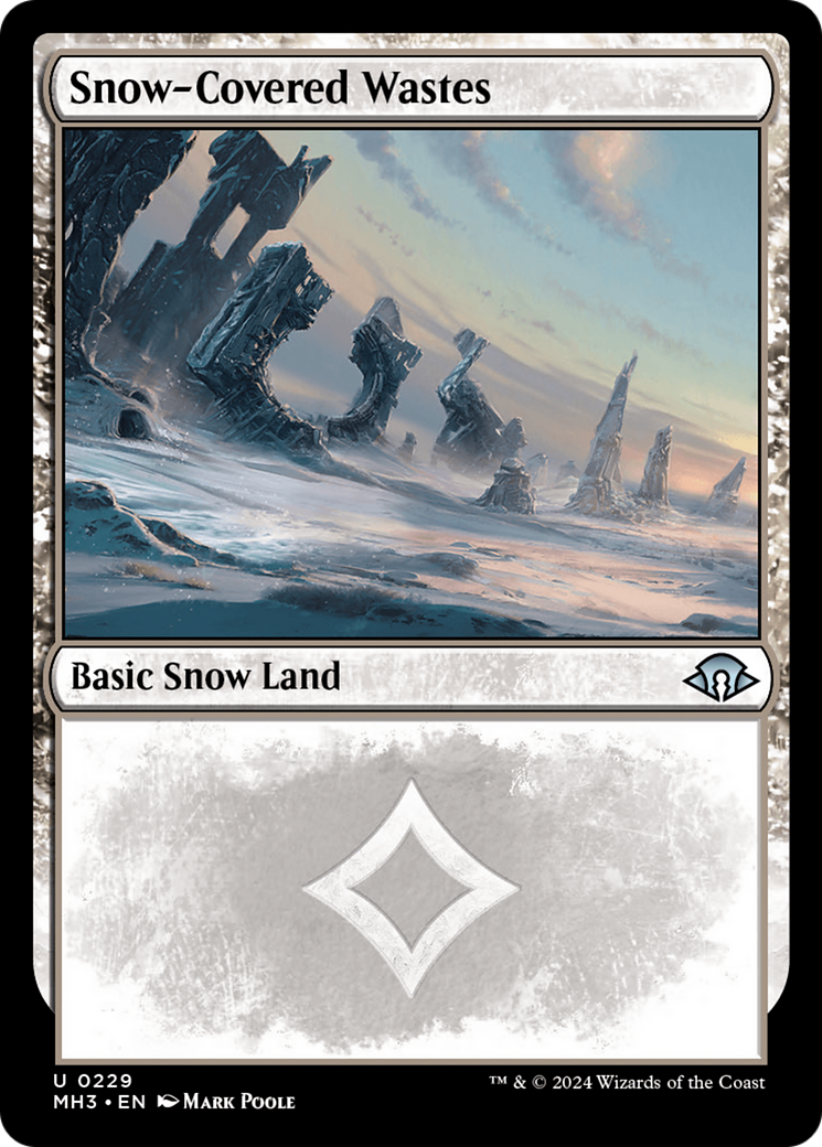Snow-Covered Wastes (0229) [Modern Horizons 3] | Odin's Place