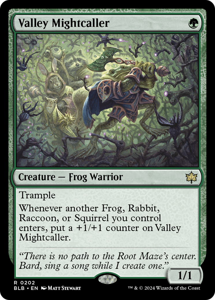 Valley Mightcaller [Bloomburrow] | Odin's Place