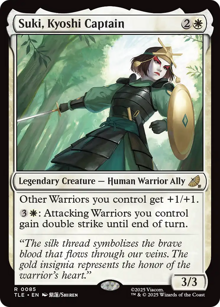Suki, Kyoshi Captain [Avatar: The Last Airbender: Eternal-Legal] | Odin's Place