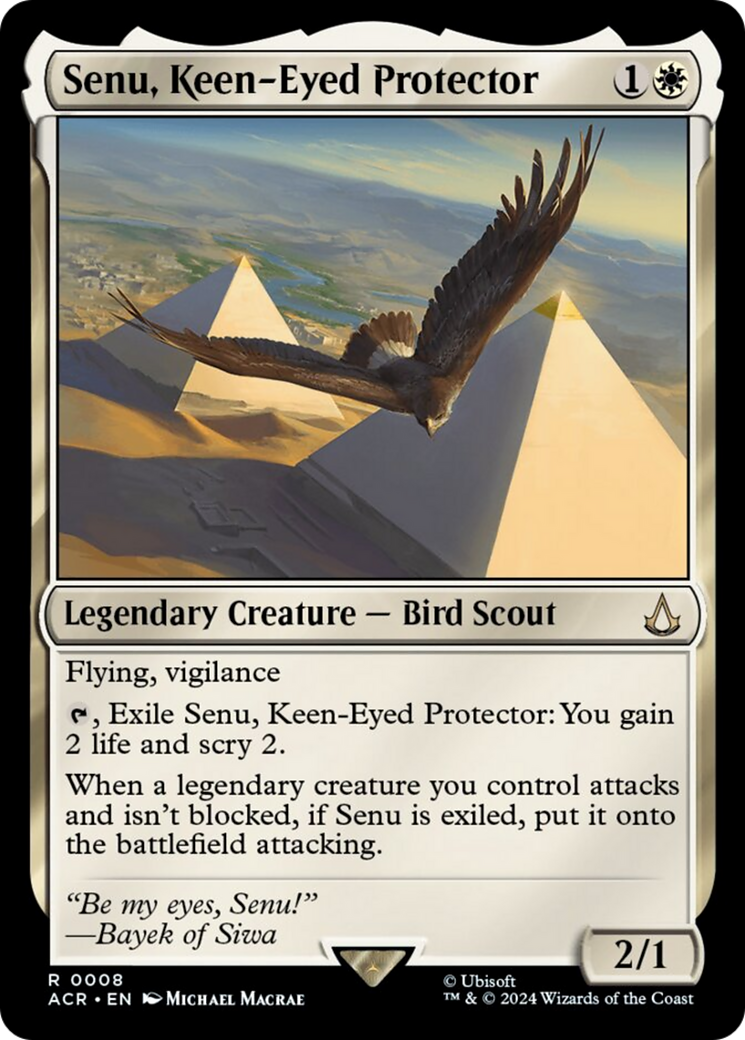 Senu, Keen-Eyed Protector [Assassin's Creed] | Odin's Place