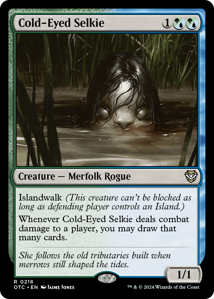 Cold-Eyed Selkie [Outlaws of Thunder Junction Commander] | Odin's Place