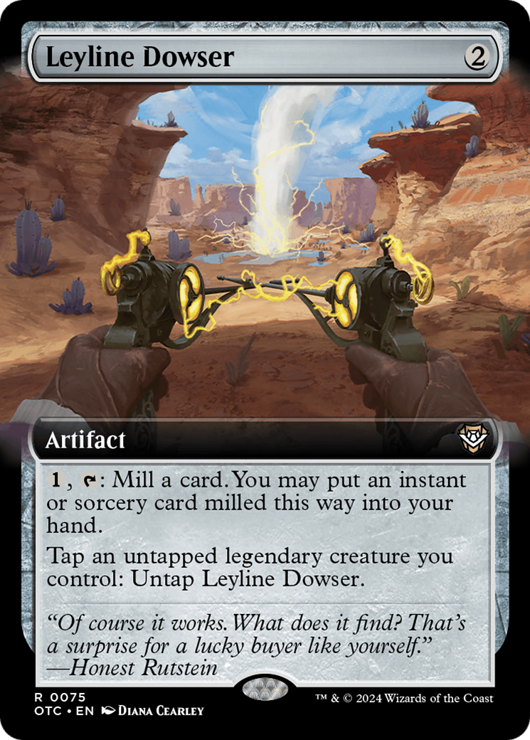 Leyline Dowser (Extended Art) [Outlaws of Thunder Junction Commander] | Odin's Place