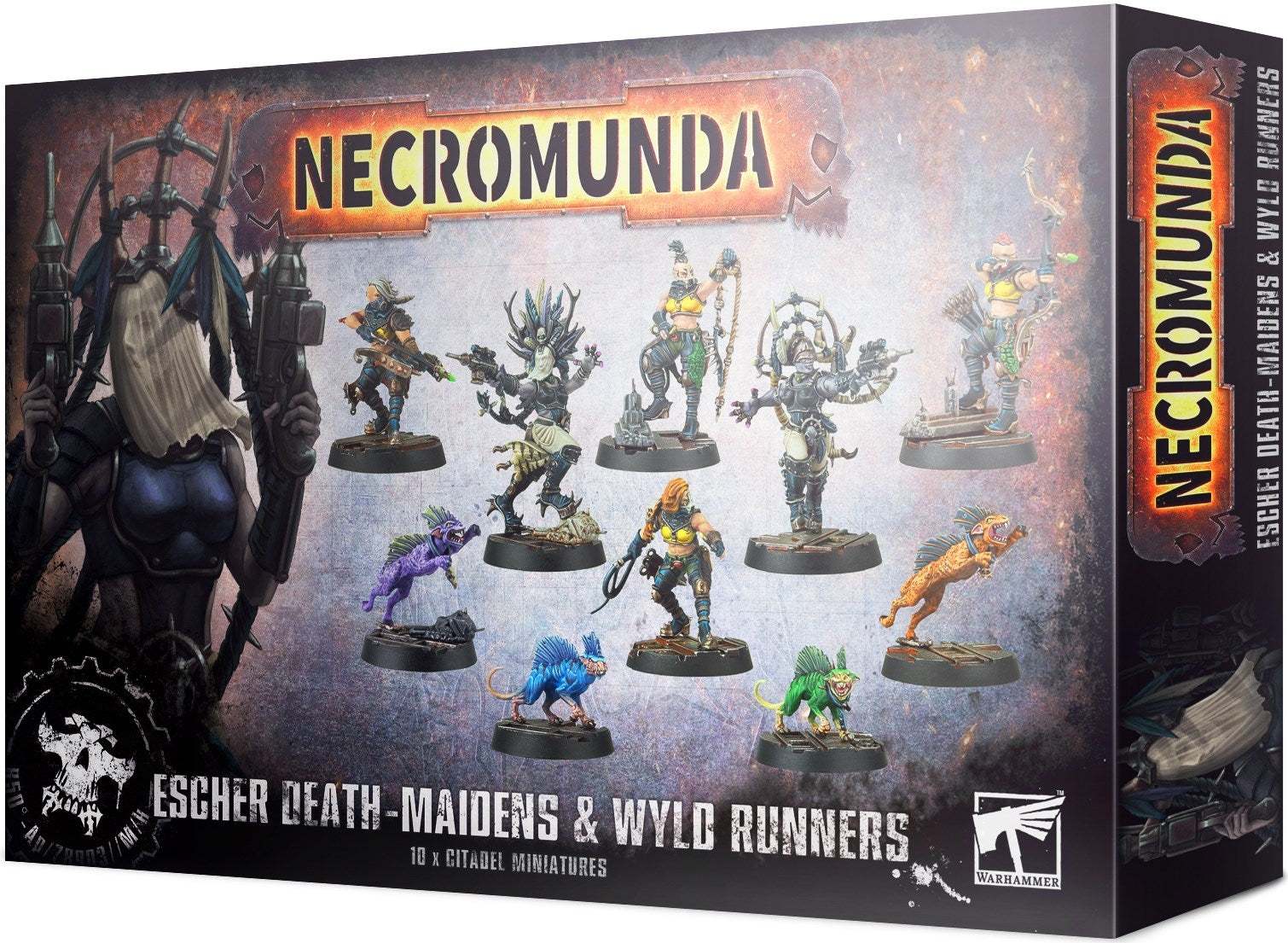 Image for Necromunda: House Escher Death-Maidens & Wyld Runners - Warhammer Box Sets | Odin's Place