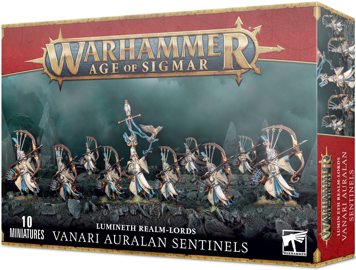 Image for Warhammer: Age of Sigmar - Lumineth Realm-Lords: Vanari Auralan Sentinels - Warhammer Box Sets | Odin's Place