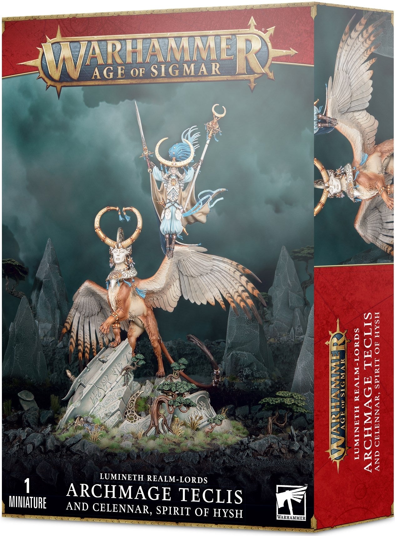 Image for Warhammer: Age of Sigmar - Lumineth Realm-Lords: Archmage Teclis and Celennar, Spirit of Hysh - Warhammer Box Sets | Odin's Place