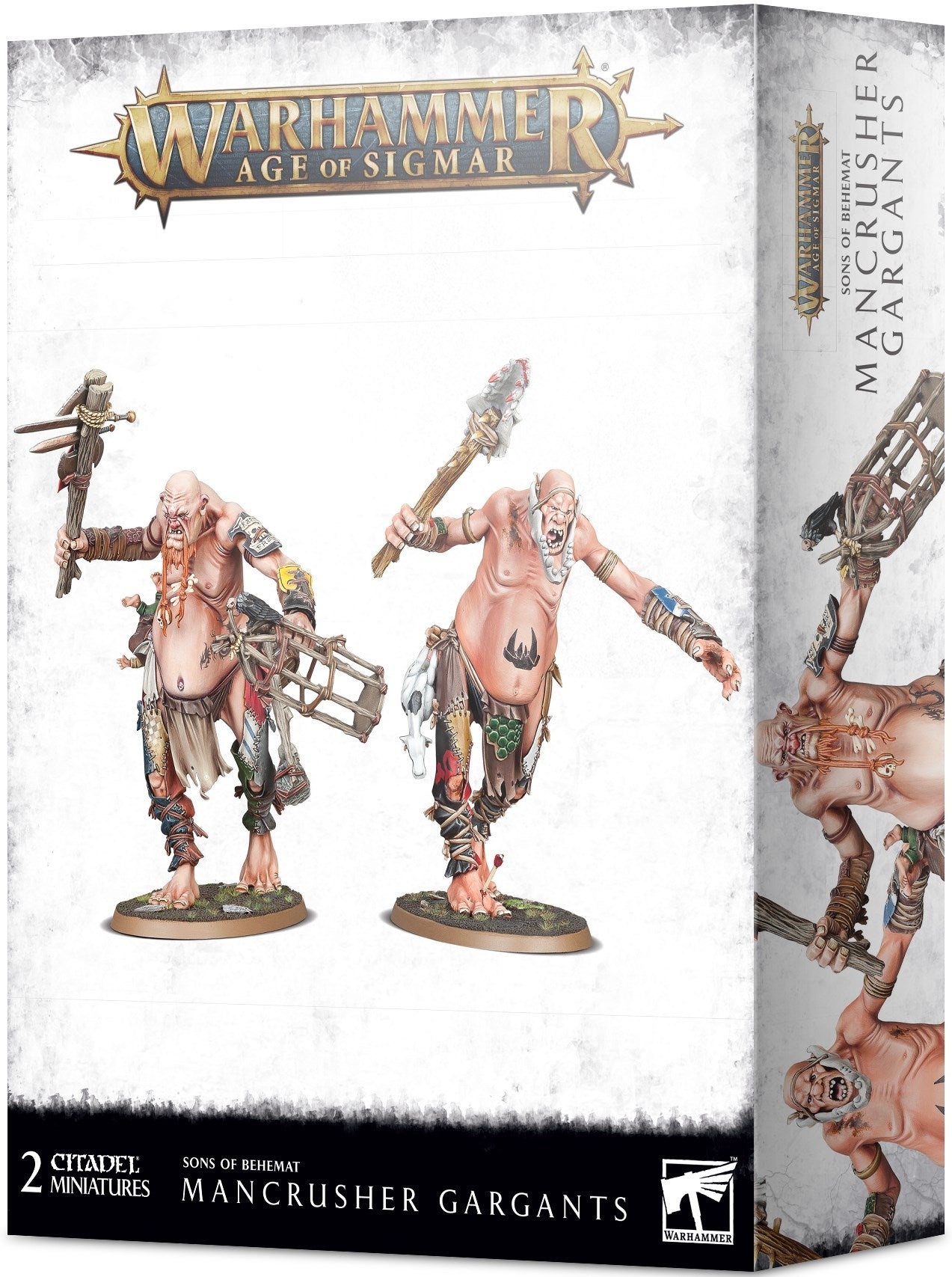 Image for Warhammer: Age of Sigmar - Sons of Behemat: Mancrusher Gargants - Warhammer Box Sets | Odin's Place