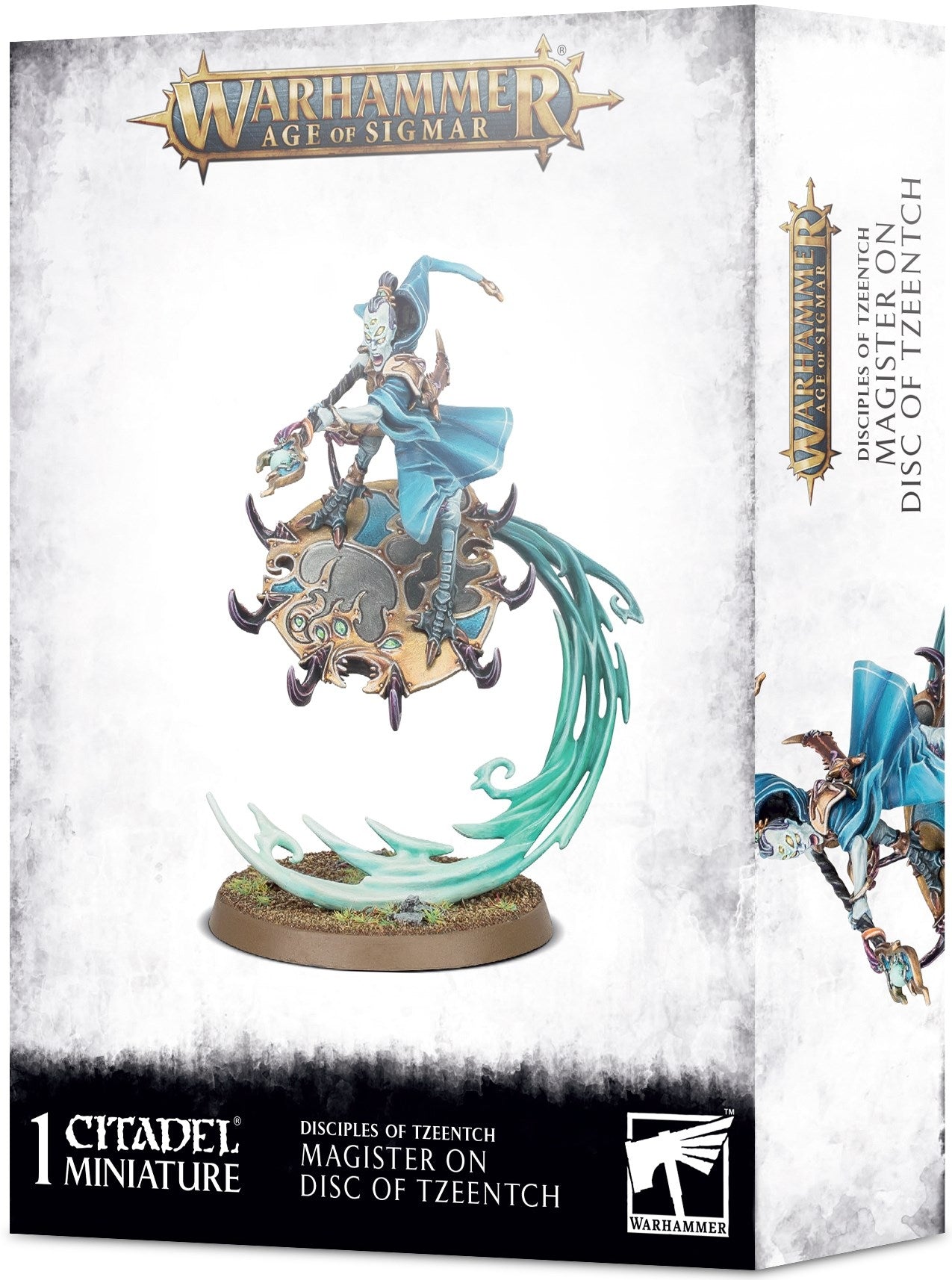 Image for Warhammer: Age of Sigmar - Disciples of Tzeentch: Magister on Disc of Tzeentch - Warhammer Box Sets | Odin's Place