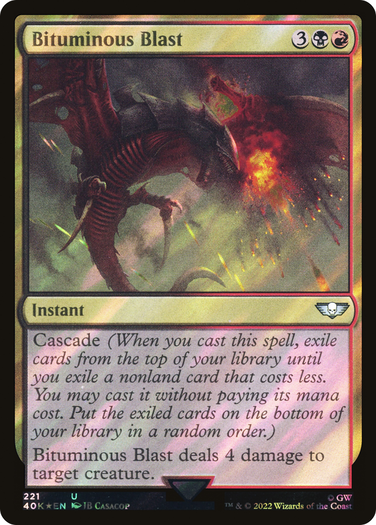Bituminous Blast [Modern Horizons 3 Commander] | Odin's Place