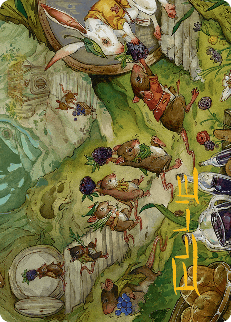 For the Common Good Art Card (43/54) (Gold-Stamped Signature) [Bloomburrow Art Series] | Odin's Place