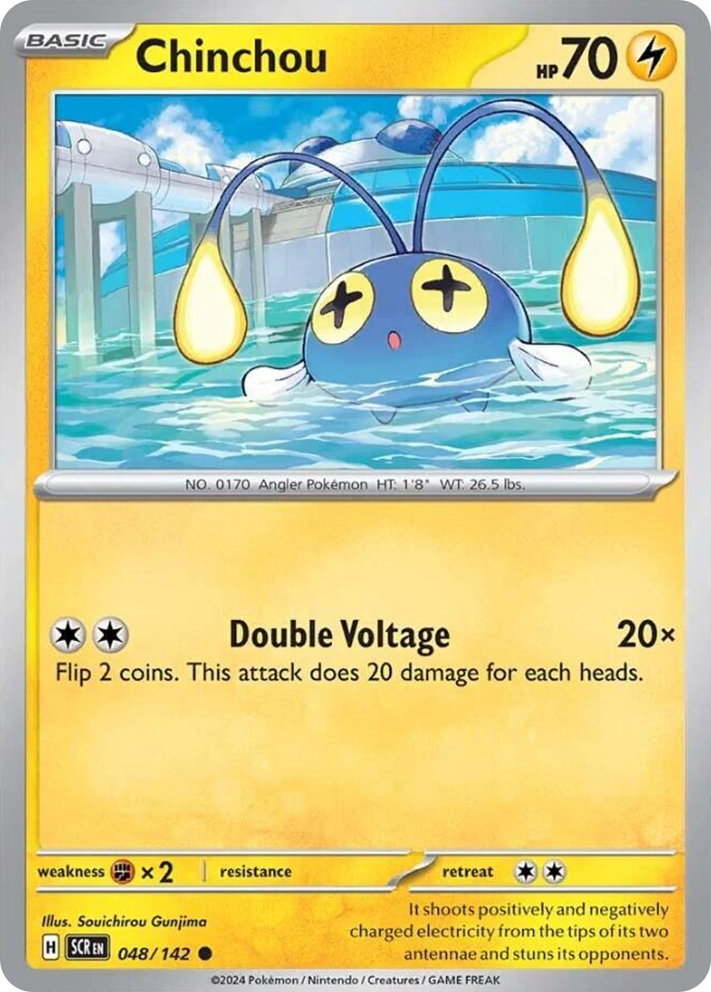 Chinchou (048/142) [Scarlet & Violet: Stellar Crown] | Odin's Place