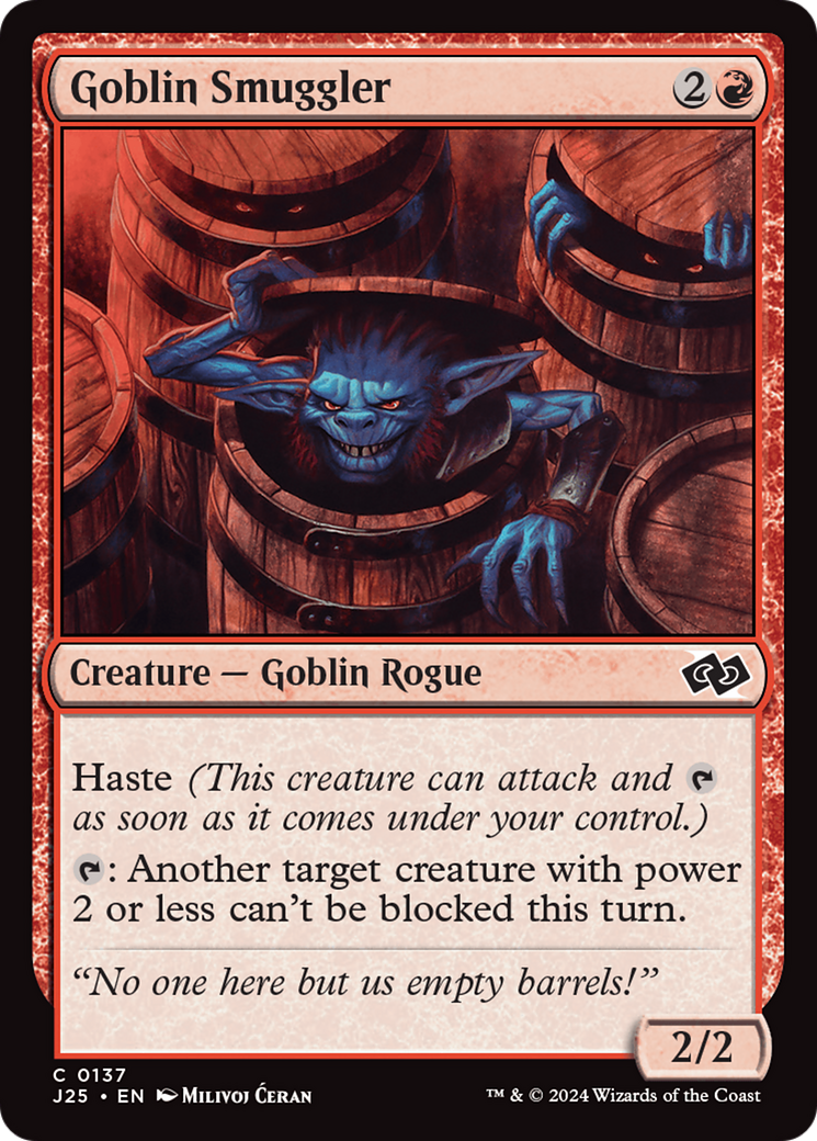 Goblin Smuggler [Foundations Jumpstart] | Odin's Place