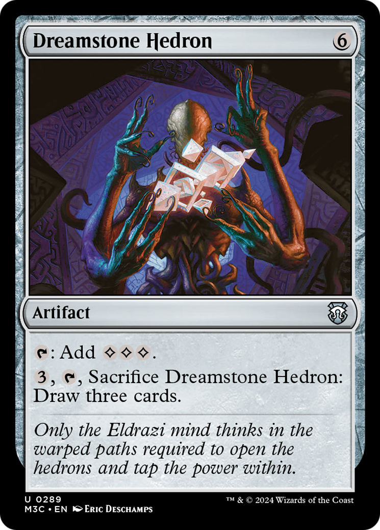 Dreamstone Hedron (Ripple Foil) [Modern Horizons 3 Commander] | Odin's Place