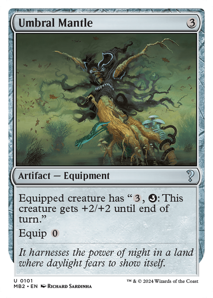 Umbral Mantle (White Border) [Mystery Booster 2] | Odin's Place