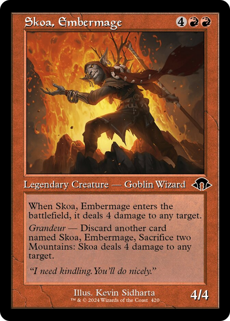 Skoa, Embermage (Retro) [Modern Horizons 3] | Odin's Place