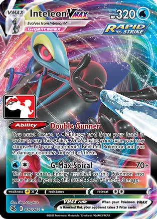 Inteleon VMAX (079/264) [Prize Pack Series Two] | Odin's Place