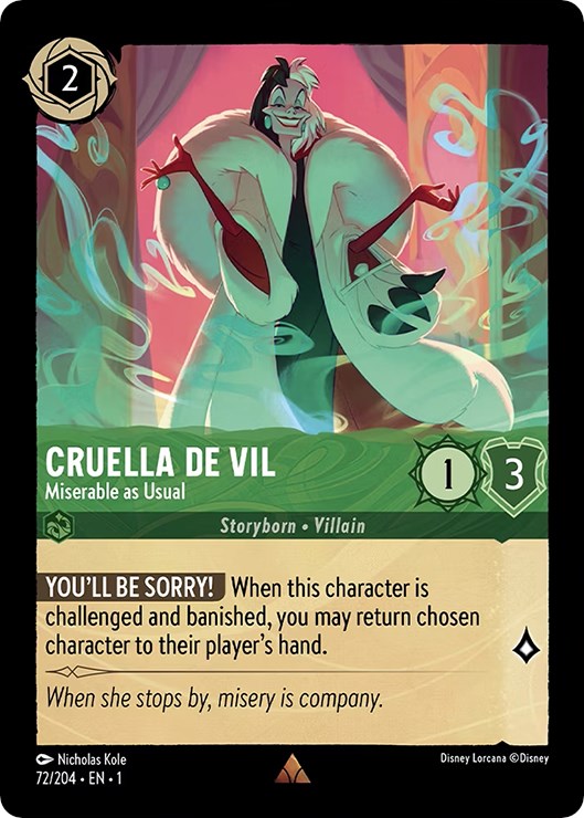 Cruella de Vil - Miserable as Usual (72/204) [The First Chapter] | Odin's Place