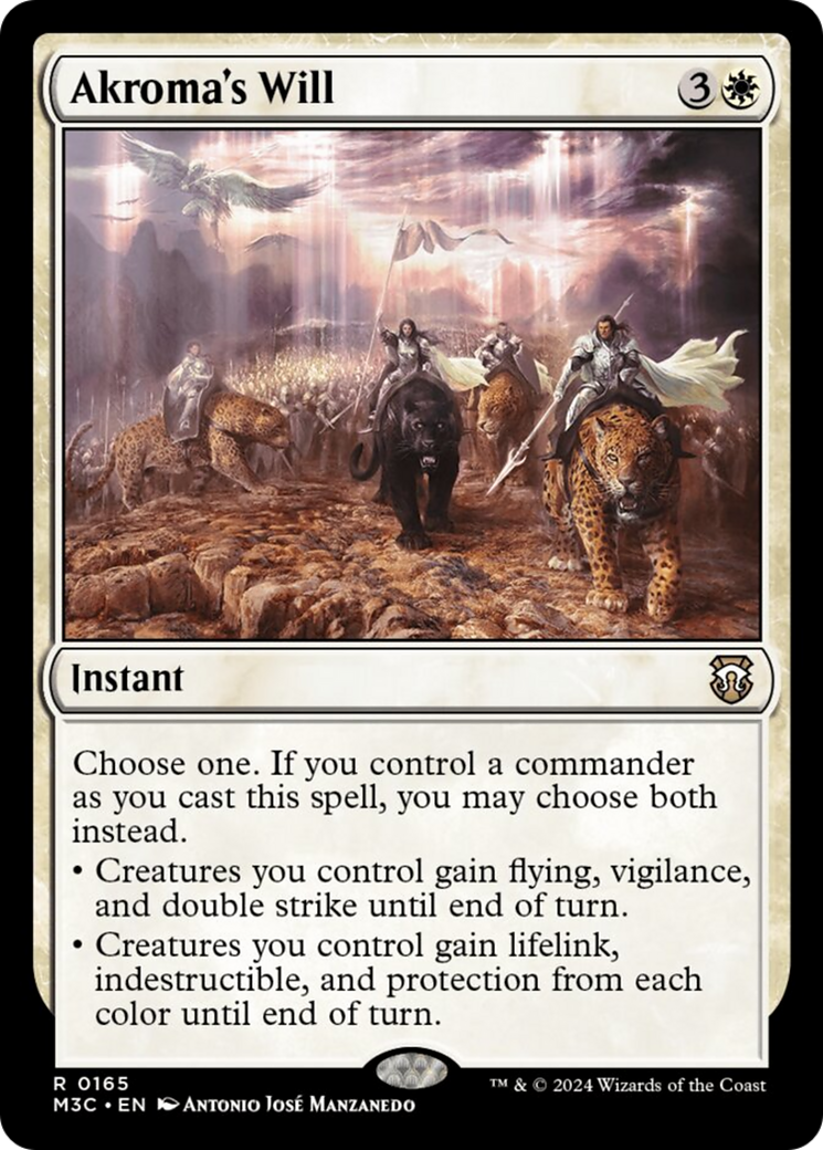Akroma's Will [Modern Horizons 3 Commander] | Odin's Place