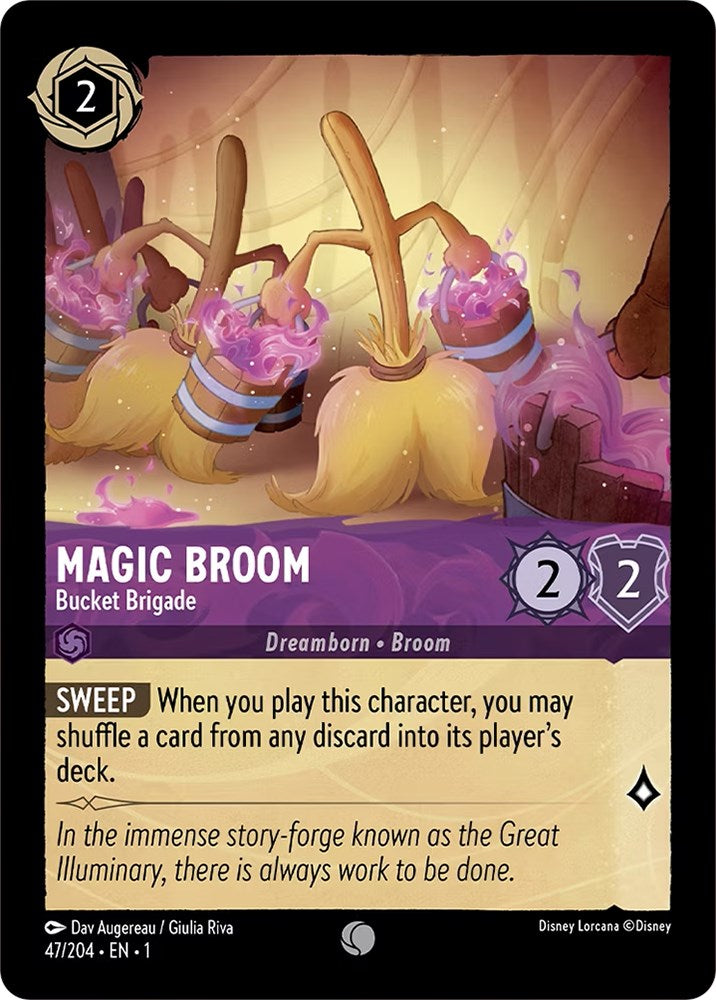 Magic Broom - Bucket Brigade (47/204) [The First Chapter] | Odin's Place