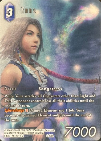 Yuna (Full Art Reprint) [Promo Cards] | Odin's Place