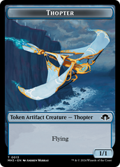 Phyrexian Germ // Thopter Double-Sided Token [Modern Horizons 3 Tokens] | Odin's Place