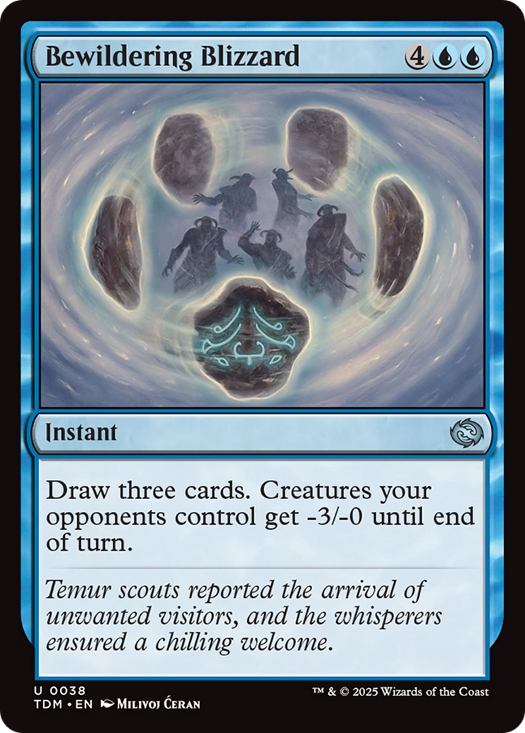 Bewildering Blizzard [Tarkir: Dragonstorm] | Odin's Place