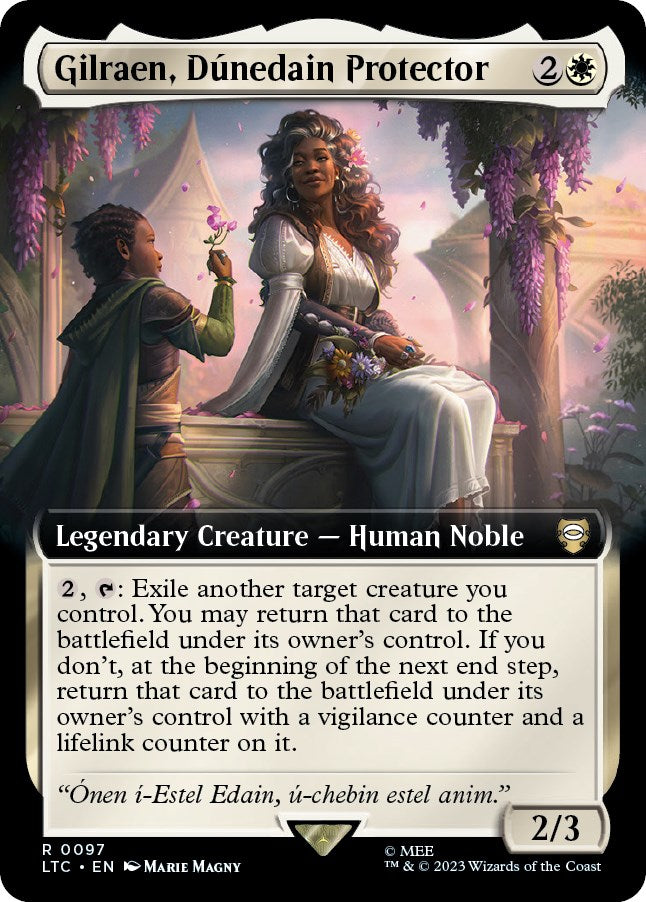 Gilraen, Dunedain Protector (Extended Art) [The Lord of the Rings: Tales of Middle-Earth Commander] | Odin's Place