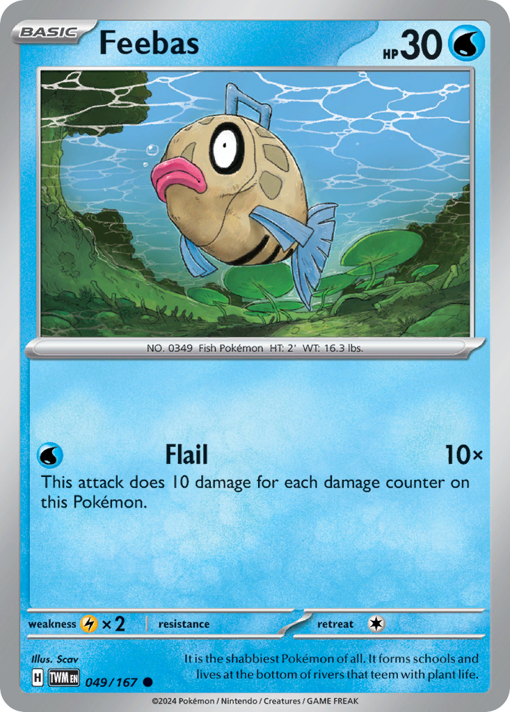 Feebas (049/167) [Scarlet & Violet: Twilight Masquerade] | Odin's Place