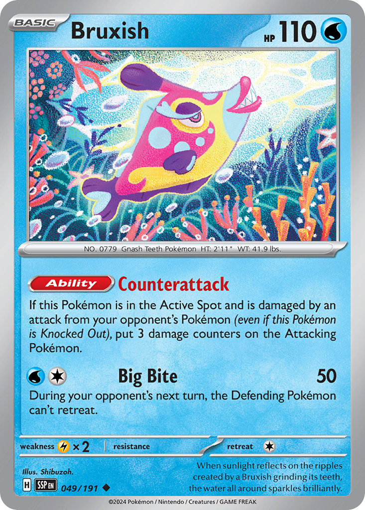 Bruxish (049/191) [Scarlet & Violet: Surging Sparks] | Odin's Place